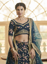 Beloved Lehenga Choli in Blue Colour